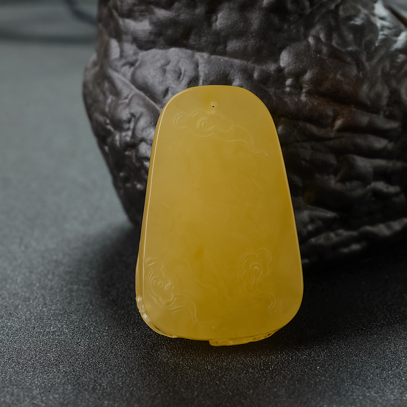 天然蜜蜡福在眼前吊坠-红掌柜