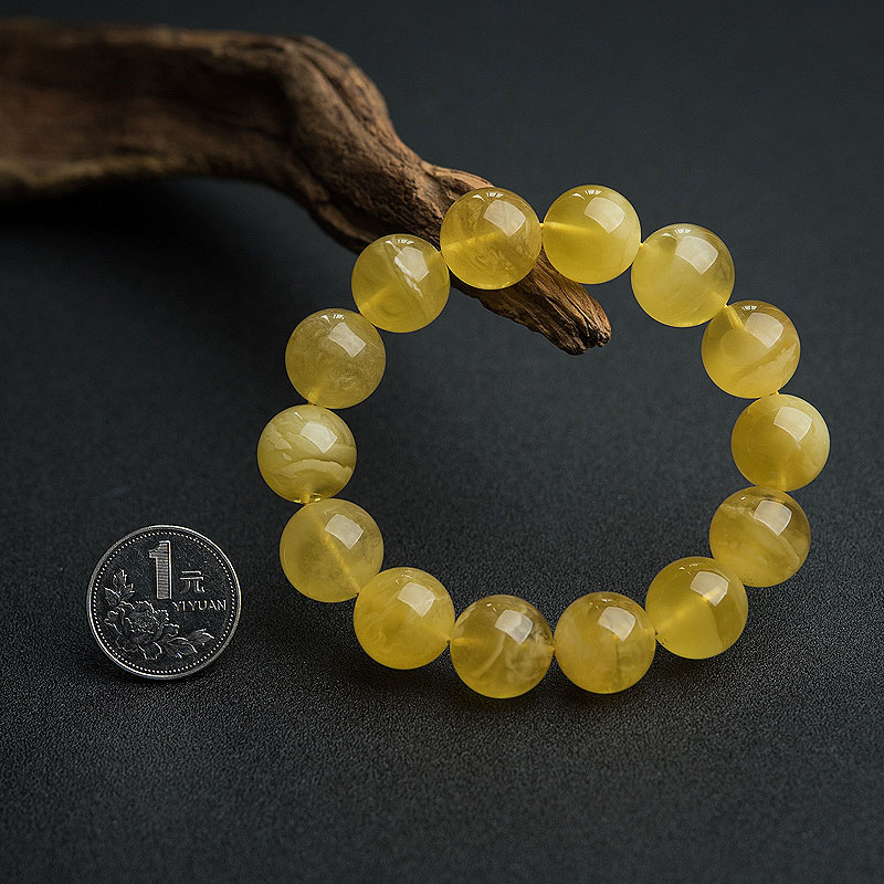 天然金绞蜜手串-红掌柜