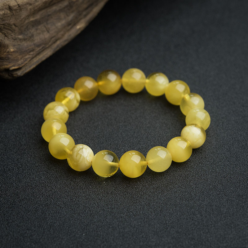 鸡油黄金绞蜜手串-红掌柜