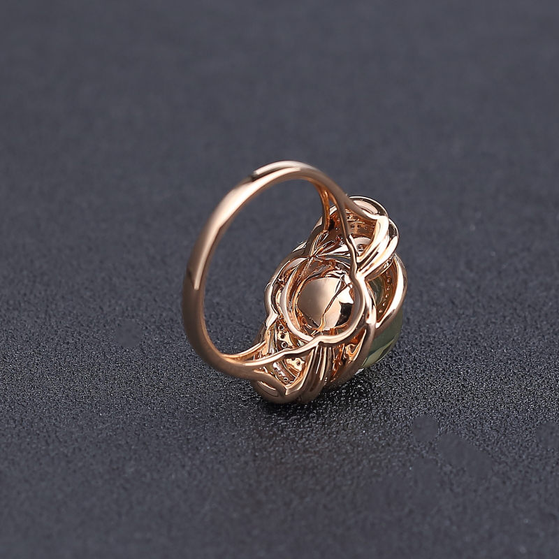 金镶蓝珀戒指-红掌柜