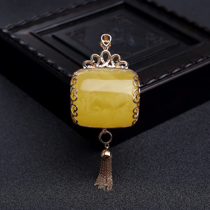 桶珠吊坠-红掌柜