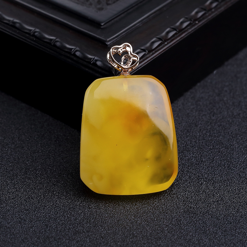 无事牌吊坠-红掌柜