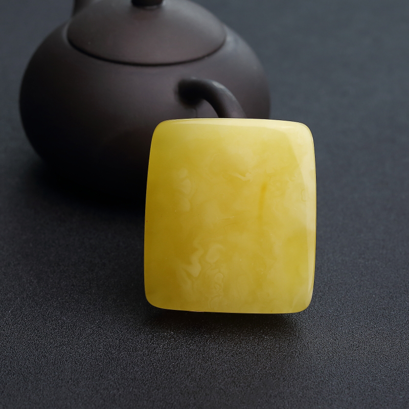 波罗的海天然蜜蜡无事牌吊坠-红掌柜