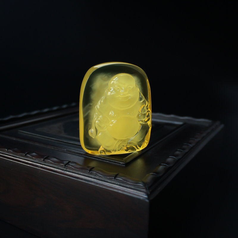 金包蜜柠檬黄吊坠-红掌柜