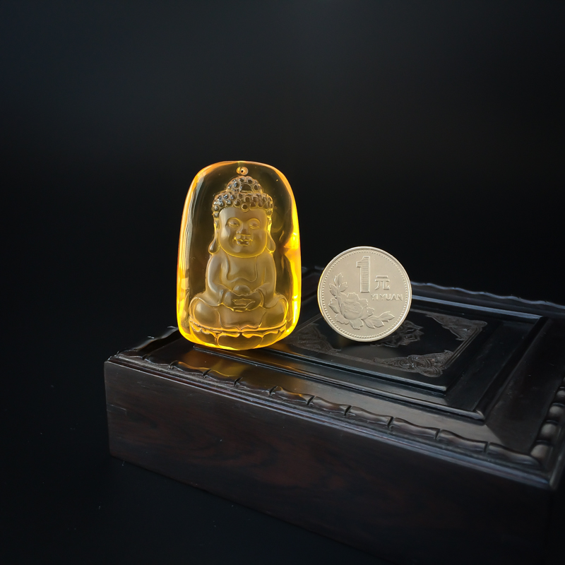 金包蜜宝宝佛吊坠 - 红掌柜