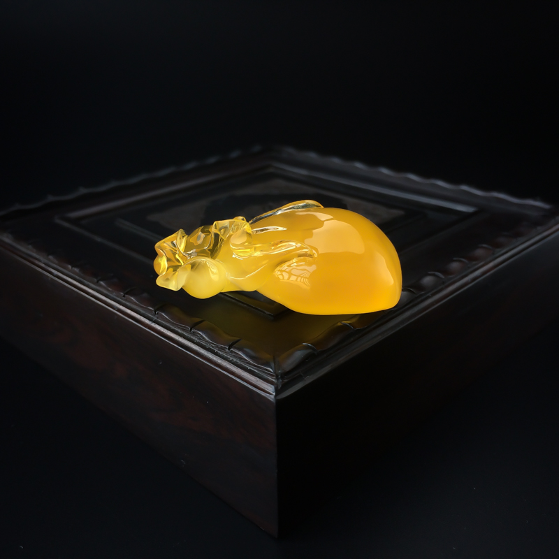 蜜蜡吊坠 - 红掌柜