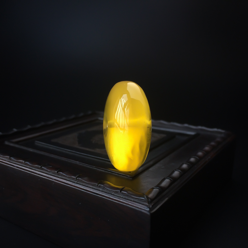 蜜蜡平安扣吊坠 - 红掌柜