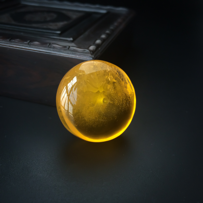 蜜蜡平安扣 - 红掌柜