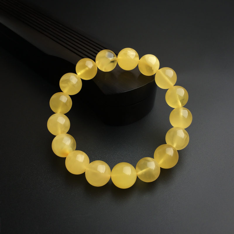 波罗的海天然金绞蜜蜜蜡手串 - 红掌柜