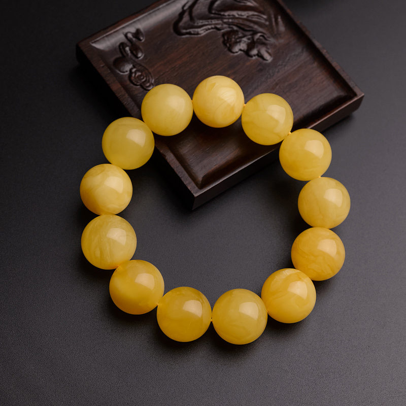 蜜蜡手串 - 红掌柜