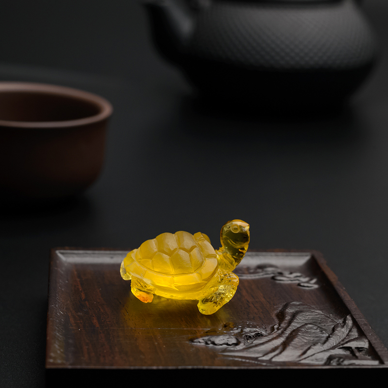 金珀吊坠-红掌柜