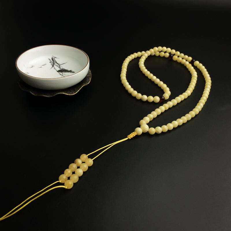 7mm白花蜜蜡-红掌柜