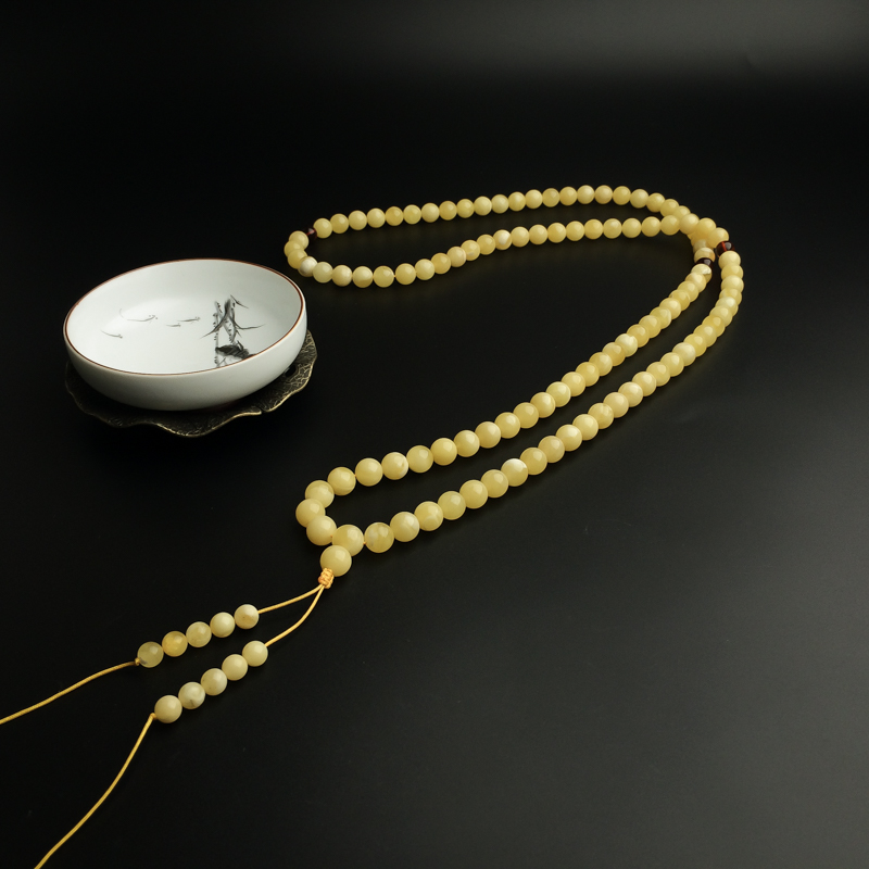 9mm白花蜜蜡-红掌柜