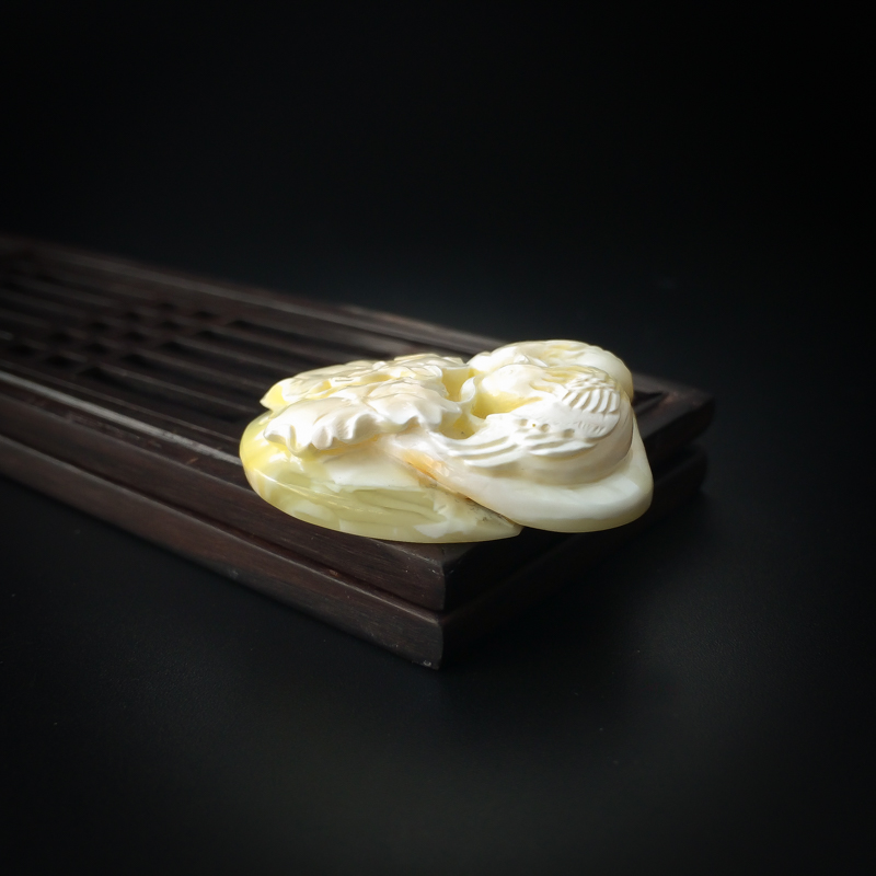 天然蜜蜡挂件-红掌柜