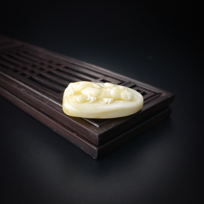 天然蜜蜡挂件-红掌柜