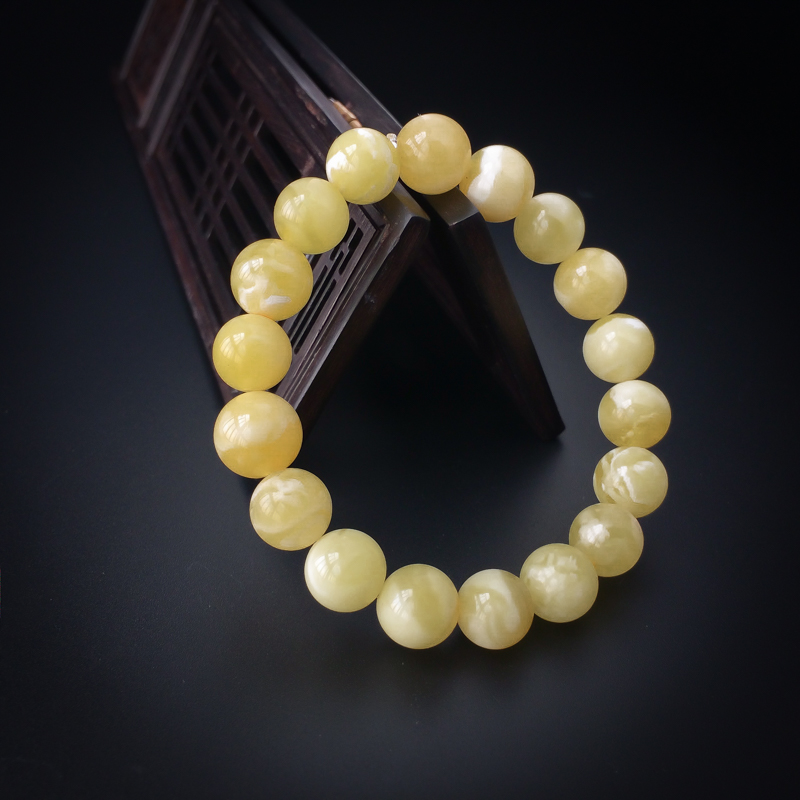 蜜蜡手串-红掌柜