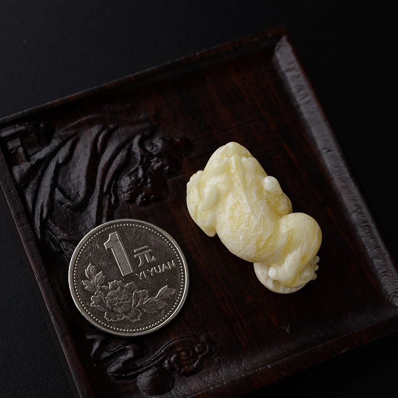 蜜蜡吊坠-红掌柜