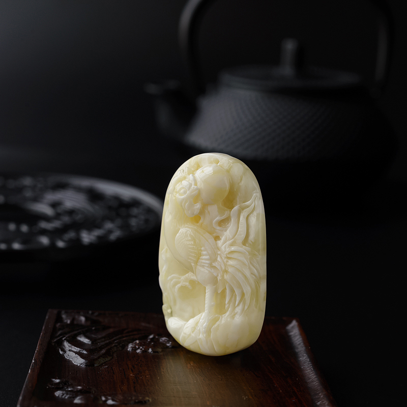 鸡牌吊坠-红掌柜