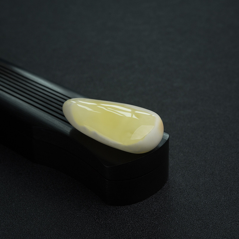 天然象牙白白蜜水滴吊坠-红掌柜