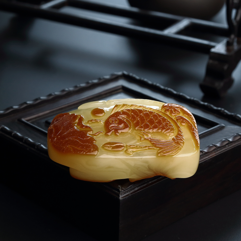 波罗的海蜜蜡吊坠 - 红掌柜