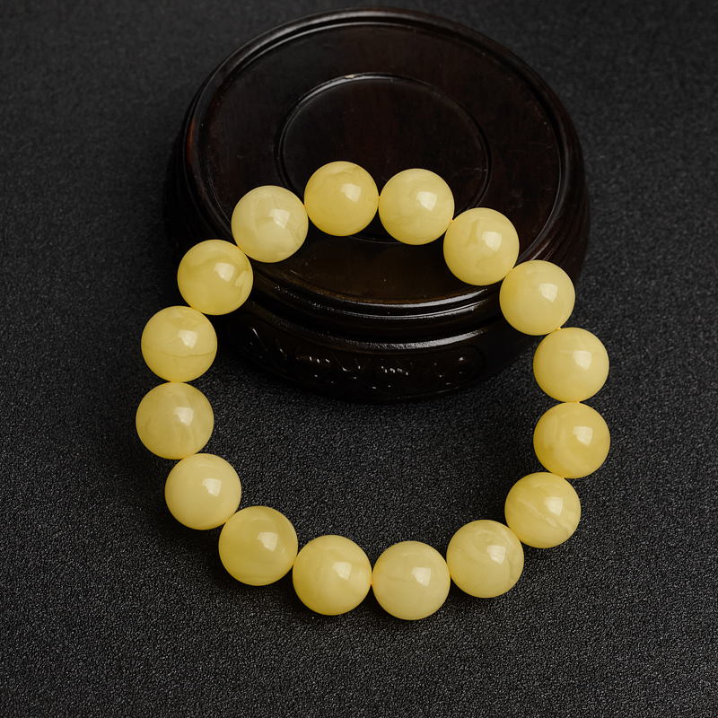 天然蜜蜡手串 - 红掌柜