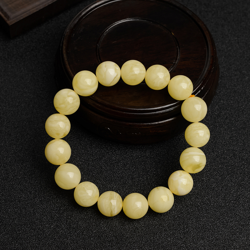 天然蜜蜡手串 - 红掌柜