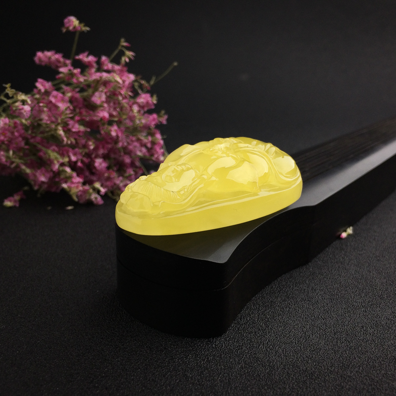 鸡油黄蜜蜡-红掌柜