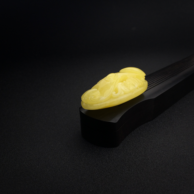 波罗的海蜜蜡如意锁吊坠 - 红掌柜