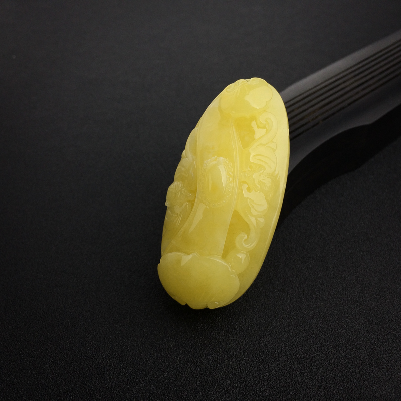 波罗的海天然鸡油黄蜜蜡吊坠 - 红掌柜