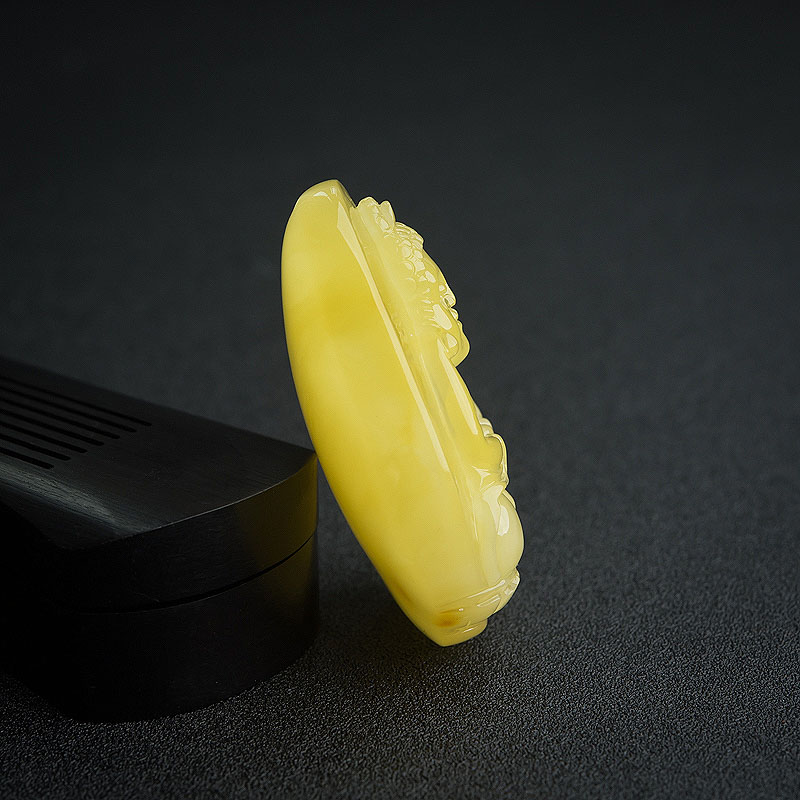 天然蜜蜡宝宝佛吊坠-红掌柜