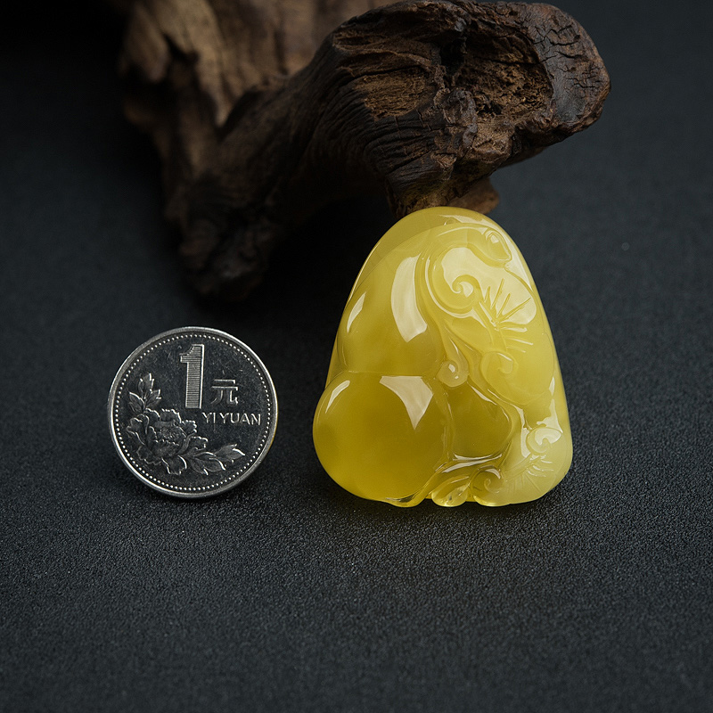 天然蜜蜡-红掌柜