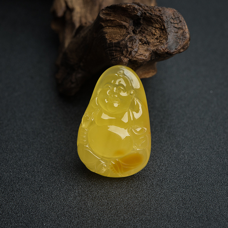 弥勒佛吊坠-红掌柜