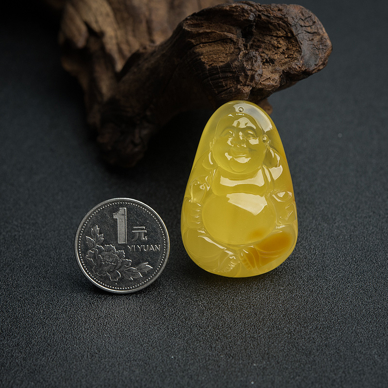 天然鸡油黄蜜蜡-红掌柜