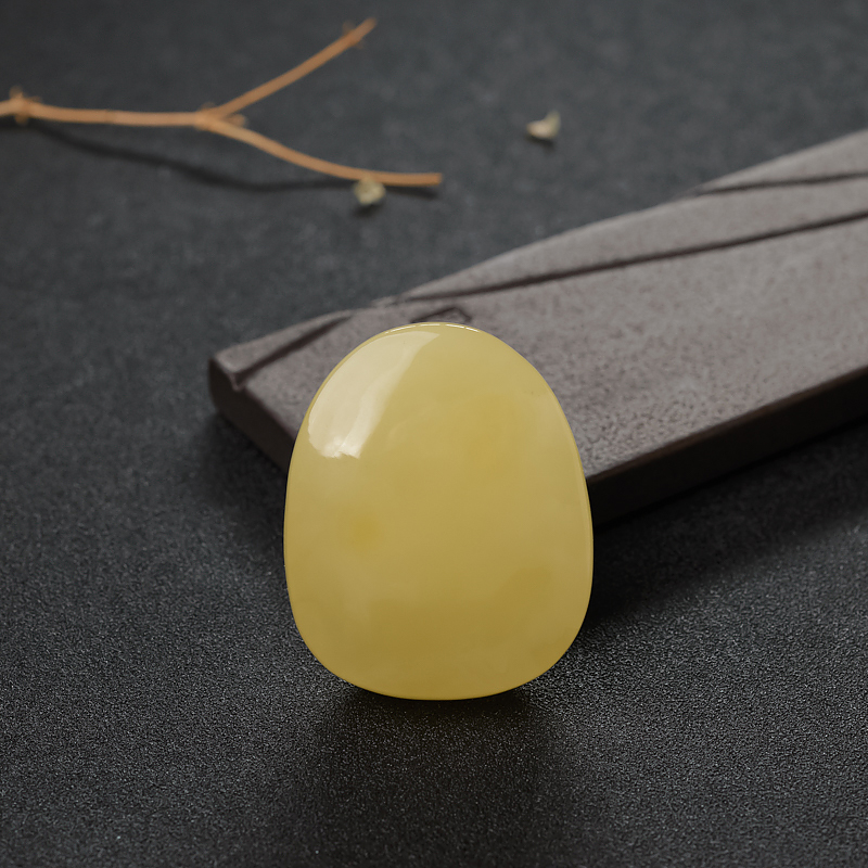 蜜蜡吊坠-红掌柜