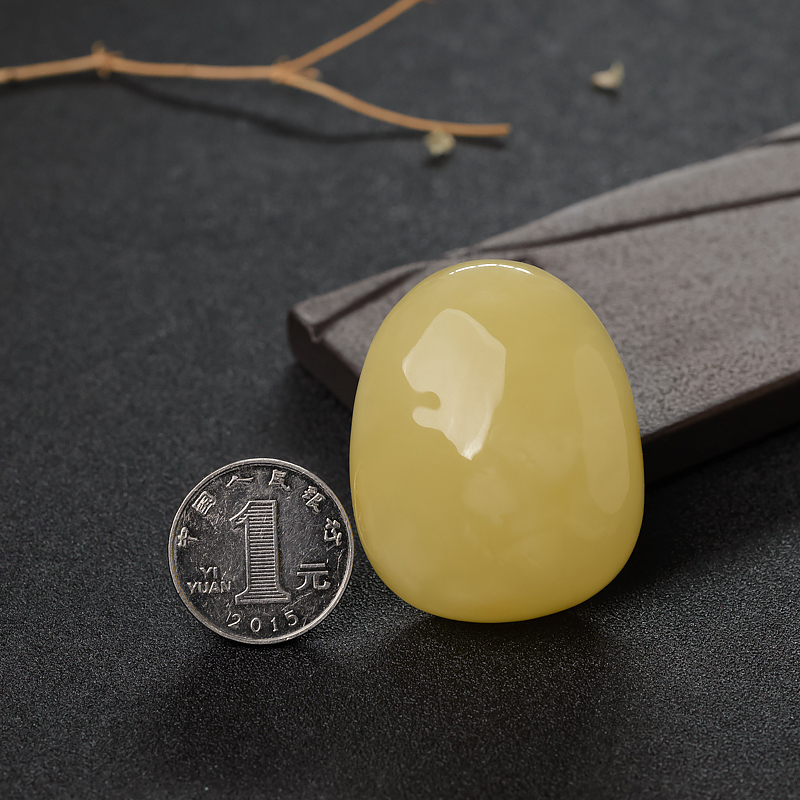 鸡油黄蜜蜡-红掌柜