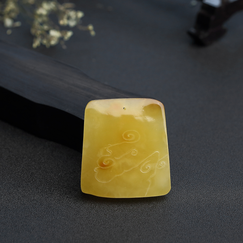 鸡油黄蜜蜡福在眼前-红掌柜