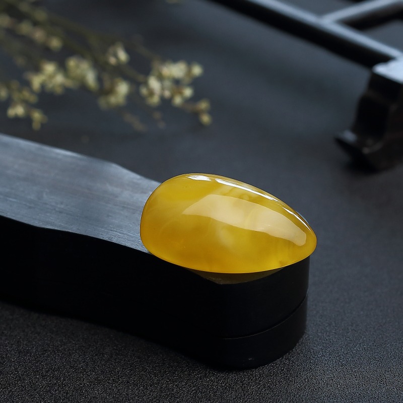 蜜蜡吊坠-红掌柜