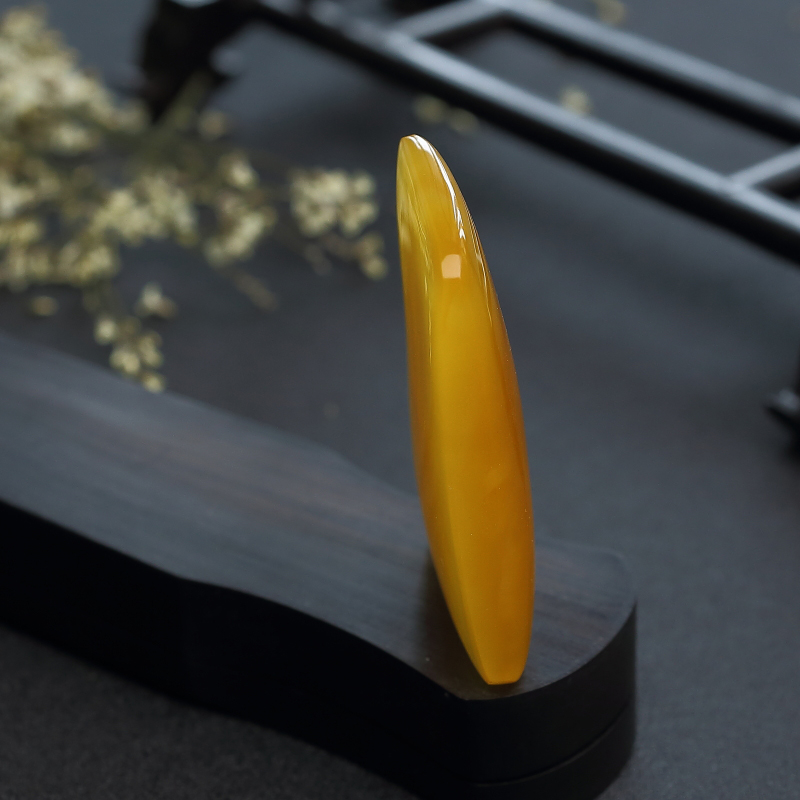 蜜蜡吊坠-红掌柜