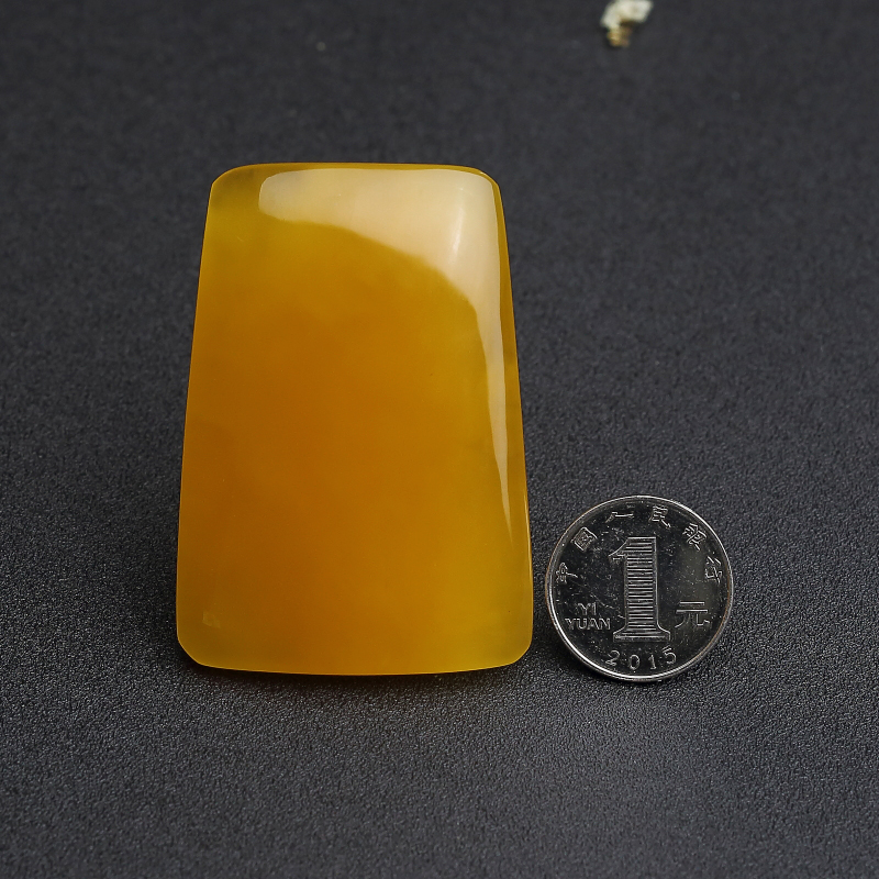 天然蜜蜡无事牌吊坠-红掌柜