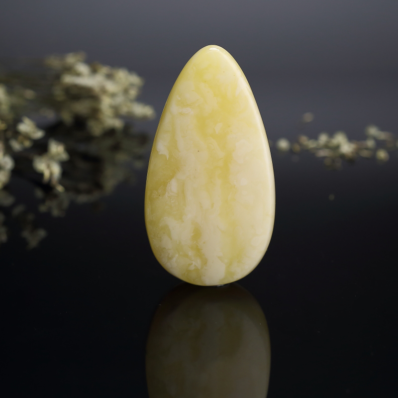 波罗的海白花蜜蜜蜡随形吊坠 - 红掌柜