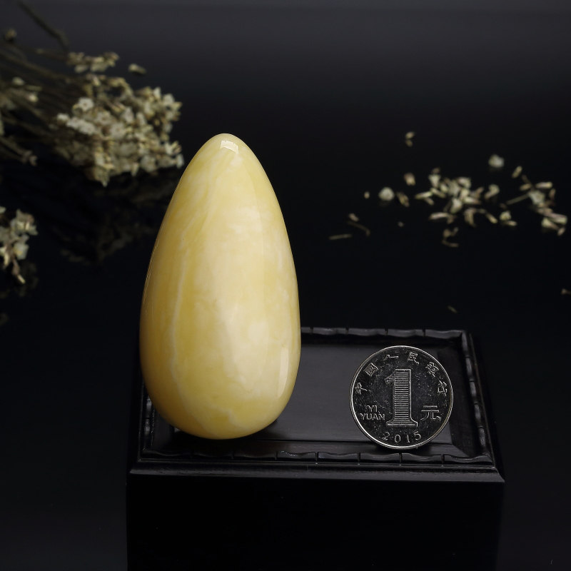 波罗的海天然白花蜜蜜蜡吊坠 - 红掌柜