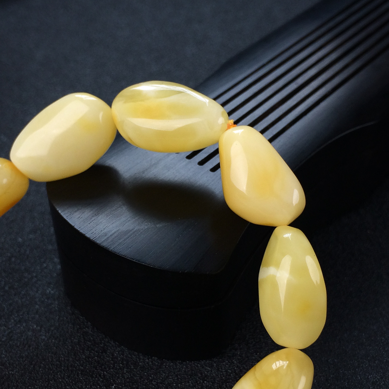 波罗的海蜜蜡随形手串 - 红掌柜