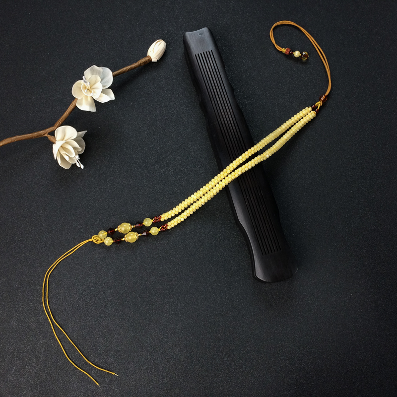 波罗的海天然柠檬黄蜜蜡四股珠配链 - 红掌柜