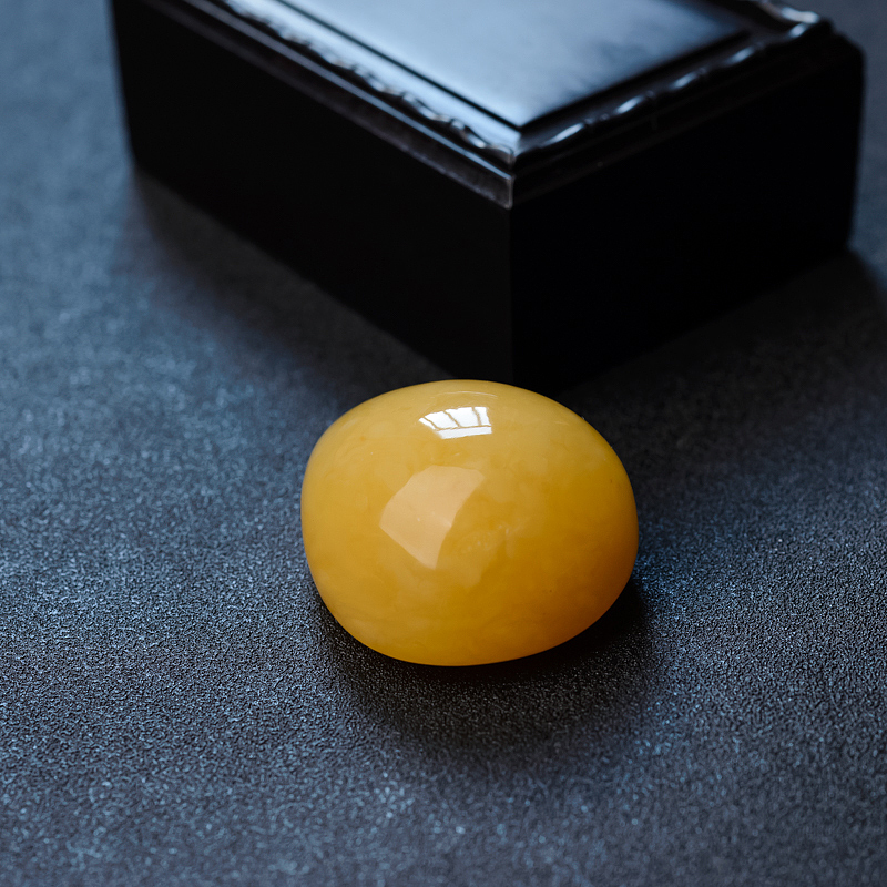 波罗的海天然满蜜蜜蜡随形吊坠-红掌柜