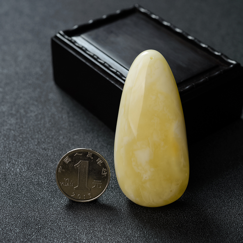 白花蜜蜜蜡吊坠-红掌柜