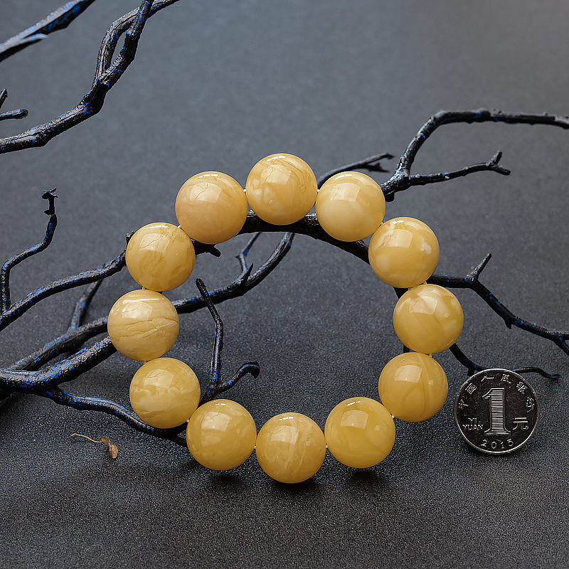 波罗的海白花蜜手串 - 红掌柜