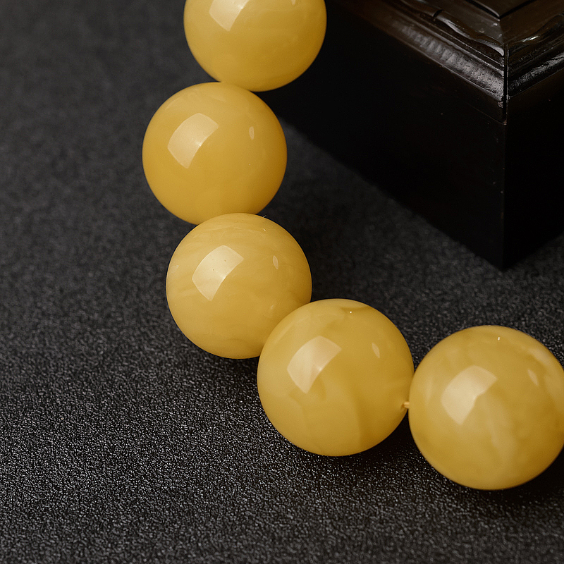 波罗的海蜜蜡手串-红掌柜