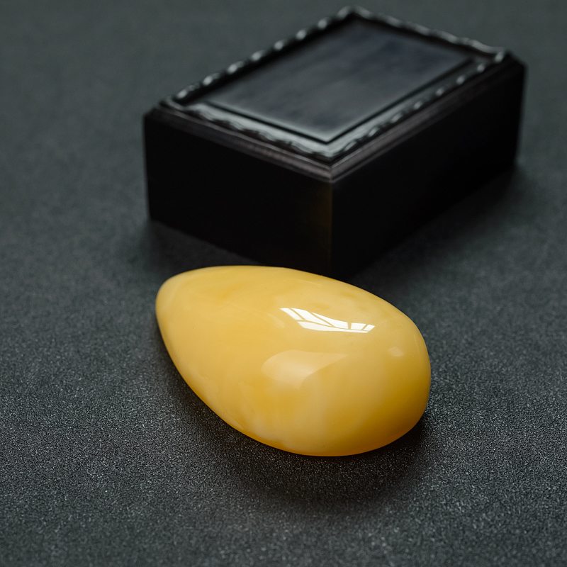 蜜蜡水滴-红掌柜