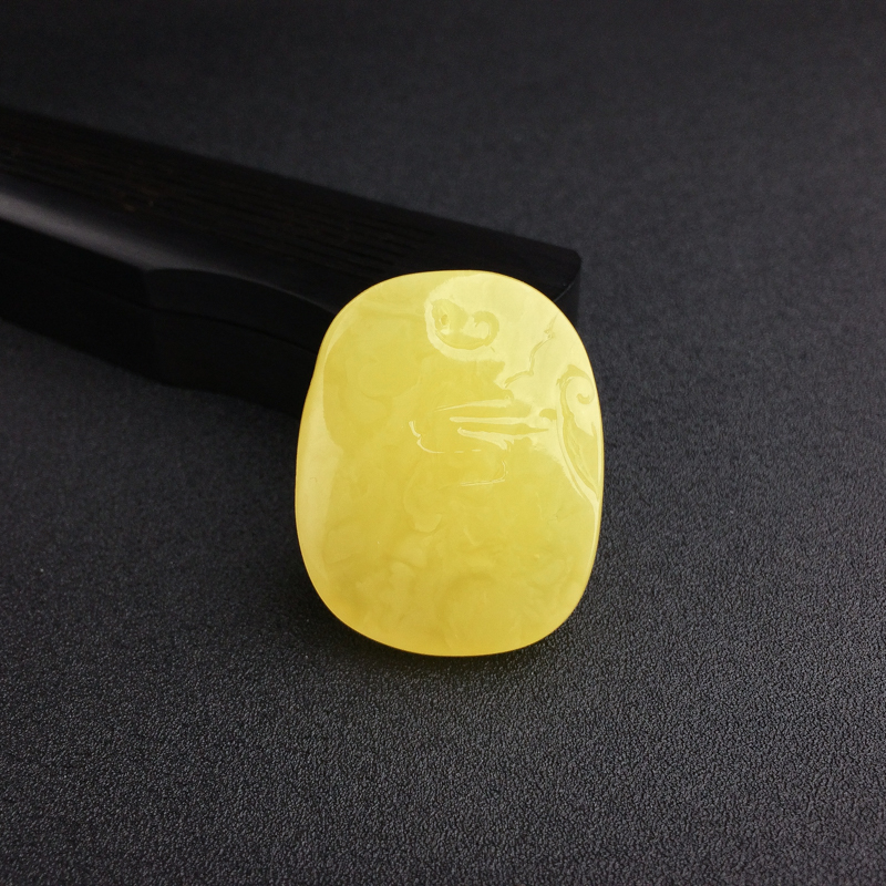 鸡油黄蜜蜡羊致清和-红掌柜