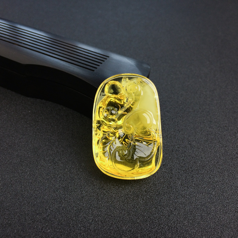 波罗的海天然金绞蜜蜜蜡貔貅吊坠-红掌柜